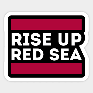 Rise Up Red Sea Sticker